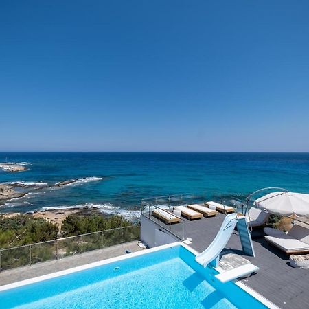 Icarus Luxury Beachfront Villa Gialiskari  Buitenkant foto