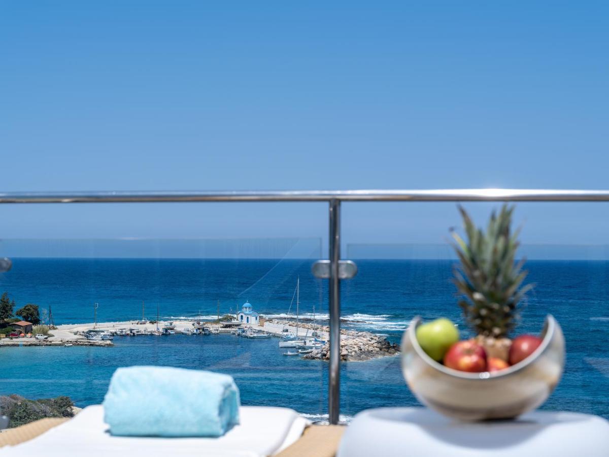 Icarus Luxury Beachfront Villa Gialiskari  Buitenkant foto