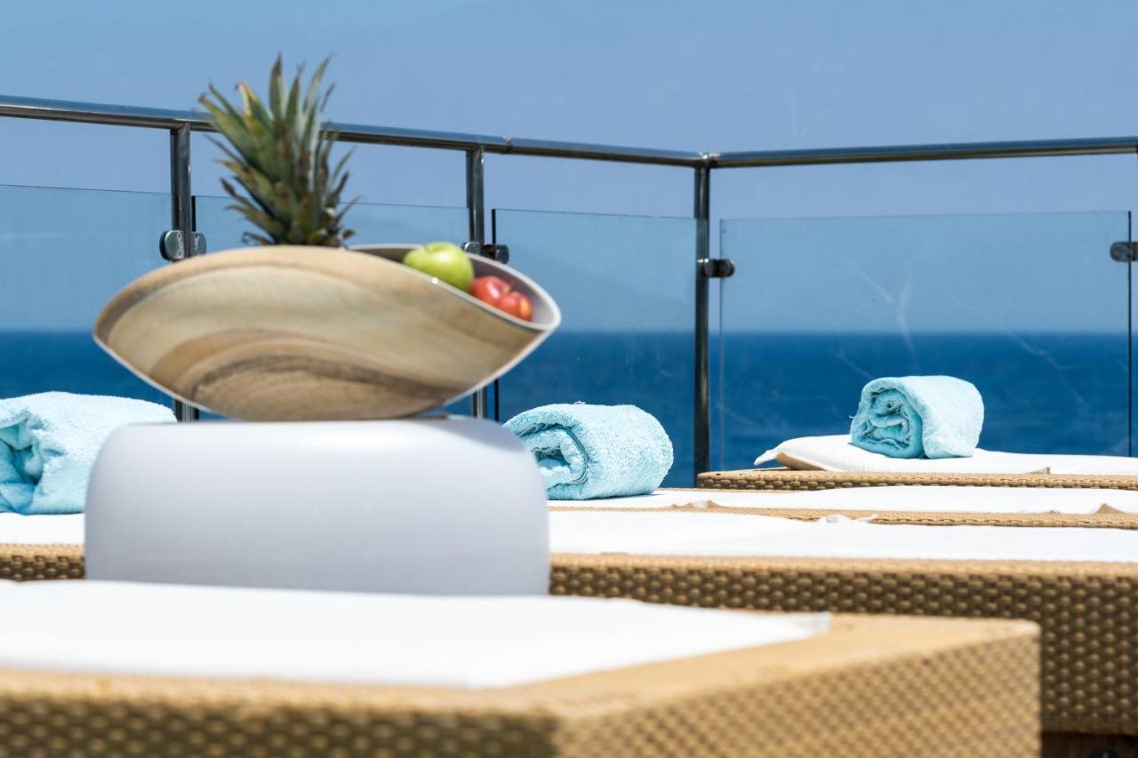 Icarus Luxury Beachfront Villa Gialiskari  Buitenkant foto